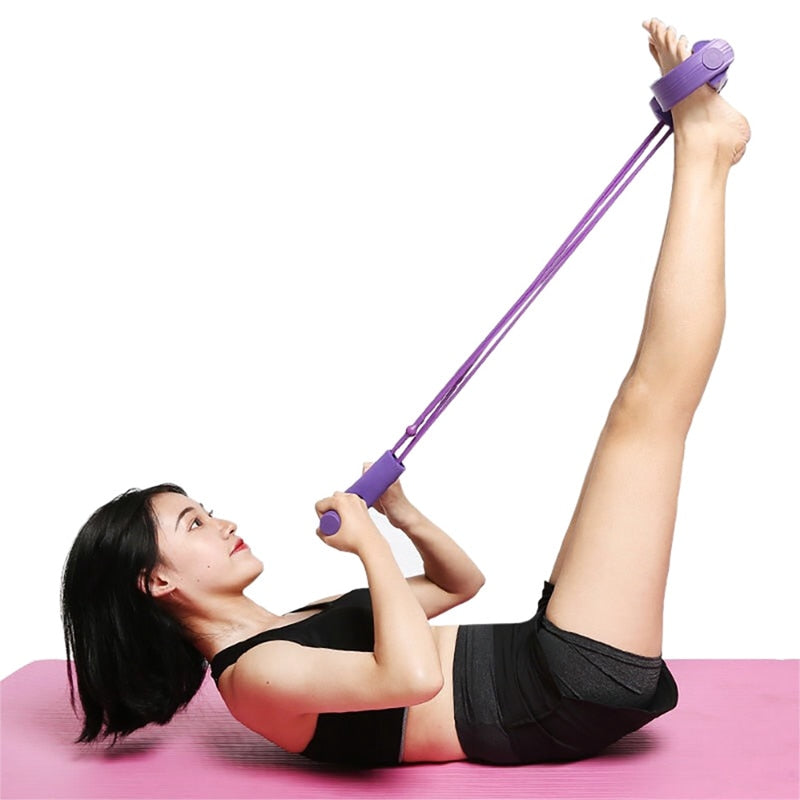 Fitness Gum 4 Tube Resistance Bands Wafa Shop