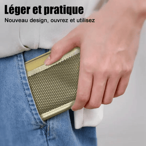 Tabouret pliant ultra-léger – Supporte jusqu'à 120 kg (265 lb)