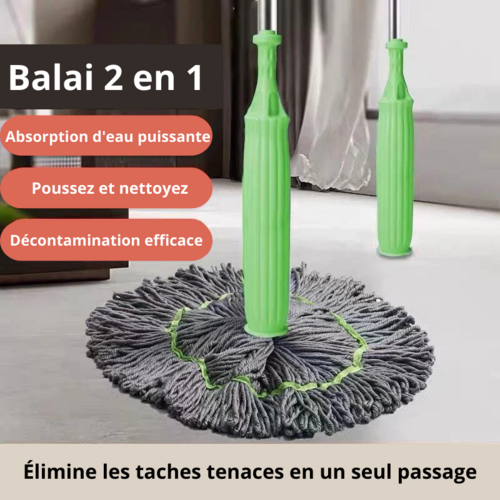 Balai Déshydratant 2 en 1 - Qualité premium + Livraison gratuite