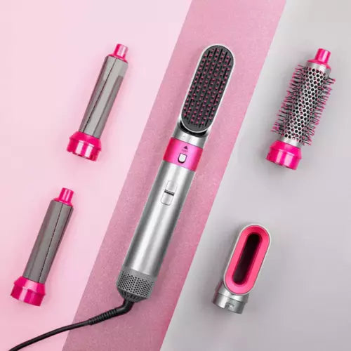 GlamHair Styler 5 en 1 : La Magie de la Coiffure Professionnelle - 💖Dernier Jour Prix Spécial €49.99 !! 💥