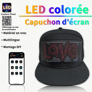 🔥🔥 Chapeau intelligent avec écran d'affichage LED