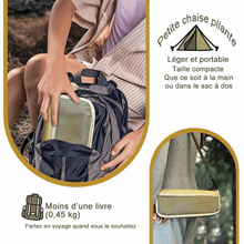 Charger l&#39;image dans la galerie, Tabouret pliant ultra-léger – Supporte jusqu&#39;à 120 kg (265 lb)