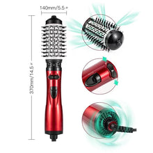 Charger l&#39;image dans la galerie, Sèche-cheveux 3-en-1 à air chaud et rotatif pour cheveux secs, bouclés et lisses - Qualité premium + Livraison gratuite 💥