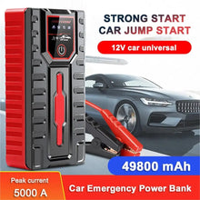 Charger l&#39;image dans la galerie, Booster de démarrage 5000A (courant de crête) - Qualité premium + Expédition prioritaire OFFERTE (3-5 jours) depuis la France