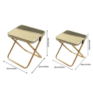 Tabouret pliant ultra-léger – Supporte jusqu'à 120 kg (265 lb)