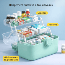 Charger l'image dans la galerie, WafaPharma Boîte à médicaments pliable - Qualité premium + Livraison gratuite