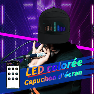 🔥🔥 Chapeau intelligent avec écran d'affichage LED