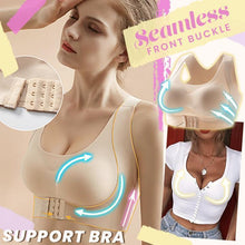 Charger l&#39;image dans la galerie, Seamless Front Buckle Support Bra