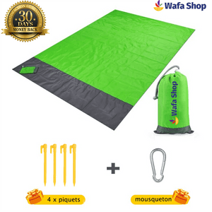 Wafa Shop™ Lightweight Sand Free Beach Mat