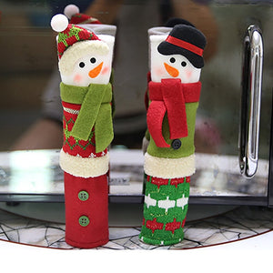 WAFACOVER™ - Couvertures poignée des portes de la cuisine - Décoration du Noël