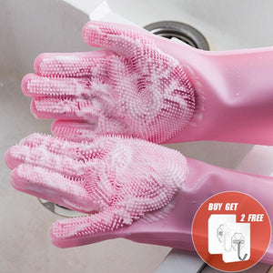 Magic SIlicone Cleaning Gloves
