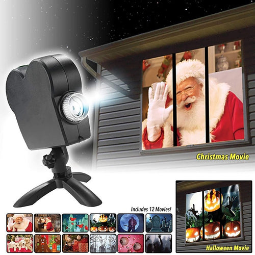 Christmas Window Projector
