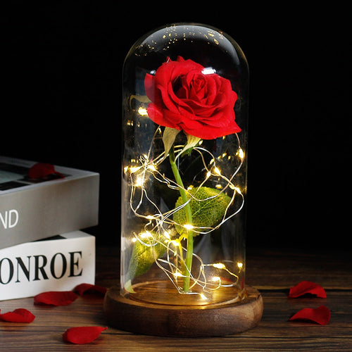 Rose Eternelle GalaxyRose™ | Fleurs artificielles, Cadeau de Saint-Valentin, Noël, Décoration de Mariage, Fête des mères et Anniversaires