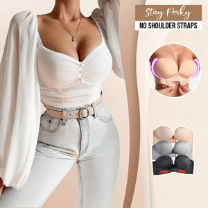 Wafa Xbra™ - Front Buckle Strapless Adjustable bra